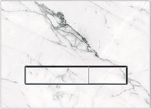 KKPol 350/PPK/416-00-03 Vitrum Grande V1 Смывная клавиша для инсталляции, Quartz, Statuarietto