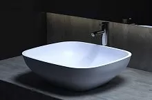 Salini 1102208M Gloria 08 Раковина накладная, 50х45 см, материал S-Stone - матовой