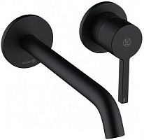 Kludi 202453915 Nova Fonte Смеситель для раковины, черный матовый