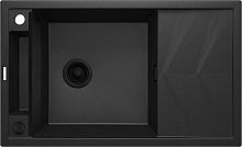Deante ZRM_G113 Magnetic Мойка кухонная-магнитная 82х50 см, графит металлик