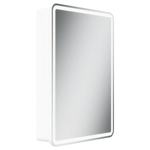 Sancos DI600 Diva Зеркальный шкаф для ванной комнаты 60х80 см, с подсветкой, белый купить  в интернет-магазине Сквирел