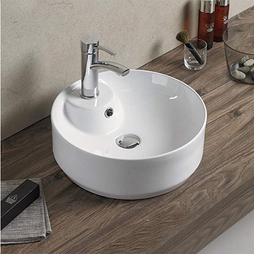 Comforty 00004143747 Раковина накладная 40х40 см, белая снято с производства