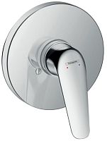Hansgrohe 71067000 Novus Смеситель для душа, внешняя часть, хром