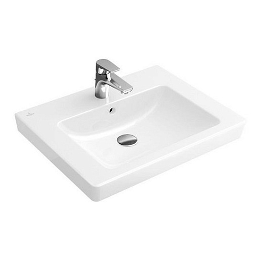 Villeroy & Boch 7113F0R2 Subway 2.0 Раковина для мебели 60х47 см, ярко-белый (Star White) CeramicPlus