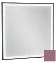 Jacob Delafon EB1433-S37 Allure & Silhouette Зеркало 60 х 60 см, с подсветкой, рама нежно-розовый сатин