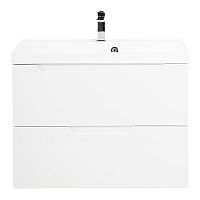 BelBagno VITTORIA-800-2C-SO-BO-P База под раковину 80х45 см, подвесная, Bianco Opaco (белый матовый)