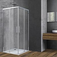 Vincea VSS-3SO900CL Soft Душевой уголок 90х90 см, профиль хром/стекло прозрачное