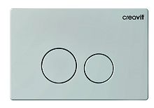 Creavit GP9002.07 Terra Панель смыва для унитаза, накладная, холодный серый матовый
