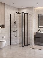 BelBagno UNO-195 UNO-195-AHF-31-90/100-C-NERO Душевой уголок