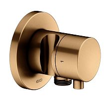 Keuco 59557031201 IXMO Запорный вентиль встраиваемый с переключателем на 2 потребителя DN 15, бронза шлифованная