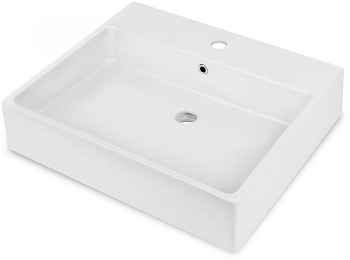 Deante CDT_6U6S Temisto Раковина на столешницу 60x50 см, белая