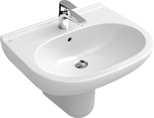 Villeroy & Boch 516066R1 O.Novo Раковина подвесная 65х51 см, альпийский белый CeramicPlus