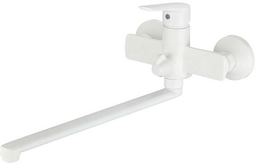 Osgard 95223 Segel White Смеситель для ванны, с длинным изливом, белый матовый