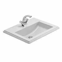Villeroy & Boch 710263R1 Hommage Раковина встраиваемая 63х53 см, альпийский белый CeramicPlus