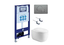 Aquatek Альтаир SET AQUATEK АЛЬТАИР cm-070 4в1 Комплект: Унитаз, Инсталляция, Кнопка смыва