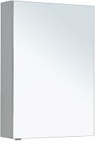 Aquanet 00277540 Алвита New Зеркальный шкаф без подсветки, 60х85 см, серый