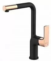 Lemark LM7205BLR Ursus Смеситель для кухни, черный/золото