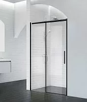BelBagno ACQUA-BF-1-140-C-NERO Душевая дверь в нишу, черный матовый
