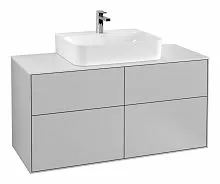 Villeroy & Boch F13100GJ Finion Тумба под раковину 120х50 см, Light Grey Matt Lacquer купить  в интернет-магазине Сквирел