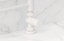 Сунержа 30-1401-1234 Вентиль прямой, (цилиндр) G 1/2" НР х G 3/4" НГ, матовый белый