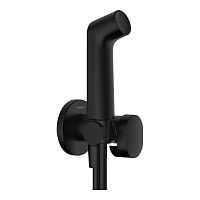 Hansgrohe 29230670 EcoSmart+ Гигиенический душ S 1 jet с запорным вентилем черный матовый