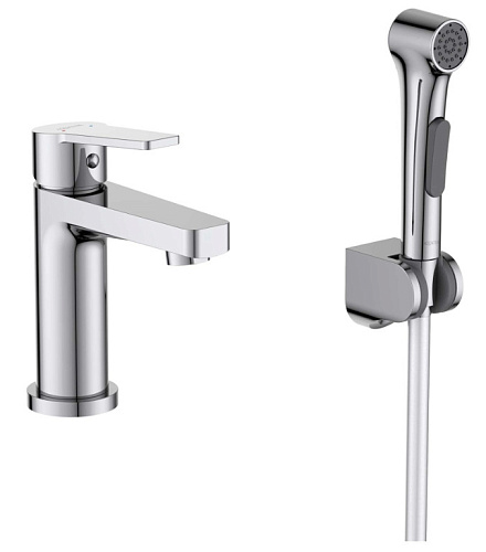 Aquatek ЛУГАНО AQ1712CR Смеситель для раковины