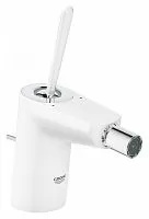 Grohe 24036LS0 Eurodisc Joystick Смеситель для биде, белая луна/хром