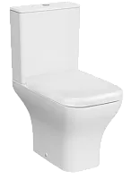 Vitra 9843B003-7201 Polar Унитаз-компакт безободковый 38х65 см с сиденьем микролифтом, белый