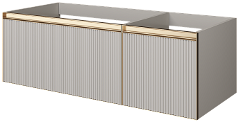 Armadi Art QUATRO 790-M2-120-CM-RIB-MG Тумба