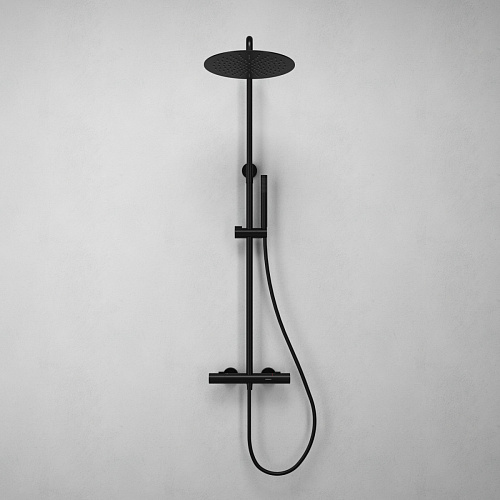 ABELSBERG Fluida SNS75103MB Душевая система с термостатом