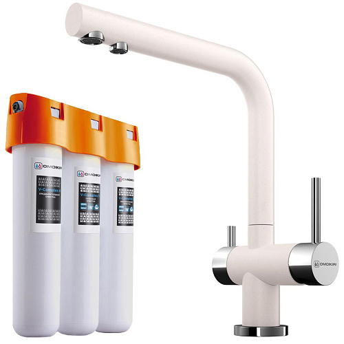 Omoikiri 4216.8028 Смеситель для кухни с фильтром