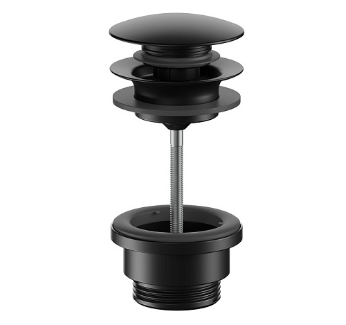 Keuco 59902370000 Донный клапан Click-Clack, черный матовый