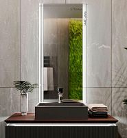 Сет № 1879 Str.02.57/P/A_Зеркало Strong, с подсветкой и бесконтактным включателем