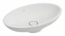 Villeroy & Boch 515110R1 Loop&Friends Раковина на столешницу 63х43 см, альпийский белый CeramicPlus