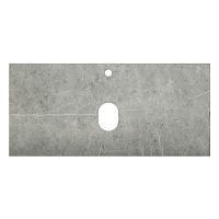 BelBagno KEP-90-MGL Marmo Столешница 90 см из керамогранита, Grigio Lucido (серый глянец) купить  в интернет-магазине Сквирел