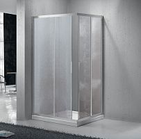 BelBagno Sela SELA-AH-2-120/80-Ch-Cr Душевой уголок