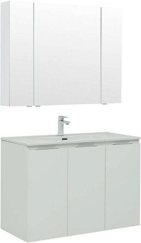 Aquanet 00274111 Алвита New Комплект мебели для ванной комнаты, белый купить  в интернет-магазине Сквирел