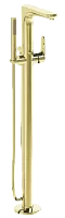 Vitra A4274123EXP Root Round Смеситель для ванны напольный, золото