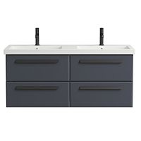 Cezares ECO-1200-4C-SO-2-GR-P Eco Тумба под раковину, графит купить  в интернет-магазине Сквирел