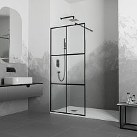 RGW 35101190-84 Walk In WA-011B Душевая перегородка, профиль черный
