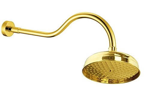 Boheme 414 Imperiale Верхний душ встроенный, 20 см, золото