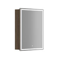 Sancos MI60ECH Mirror Зеркальный шкаф для ванной комнаты 59х74 см, с LED подсветкой, дуб чарльстон