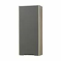 Акватон 1A254703OLUGR Оливия Шкафчик 35х80 см, правый, грей/дуб ойстер купить  в интернет-магазине Сквирел