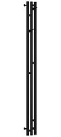 Сунержа 31-5845-1511 Терция 3.0 Полотенцесушитель электрический РЭБ, 1500х106 мм правый, матовый черный