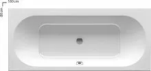Ravak C921300000 Ванна акриловая City Slim, 180x80 см, белый