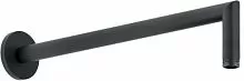 NOBILI AD138/44BM держатель верхнего душа 35 см, матовый черный