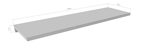 Imola Ceramica The Rock Piasenl90As 30x90 Декоративный элемент купить недорого в интернет-магазине Сквирел