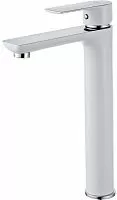 Aquanet AF520-11СW Arctic Смеситель для раковины, белый