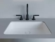 Salini 1802209MRF Marea Раковина встраиваемая снизу, материал S-Stone, 53х38 см, RAL