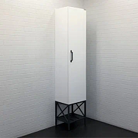 COMFORTY 00-00009884 Бредфорд Шкаф-колонна 40х190 см, белый купить  в интернет-магазине Сквирел